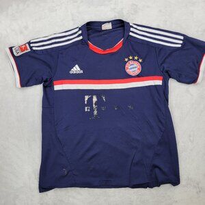 FC Bayern Munich Jersey Boys XL Soccer Team Shirt Football‎ Club Kit Bundes Liga